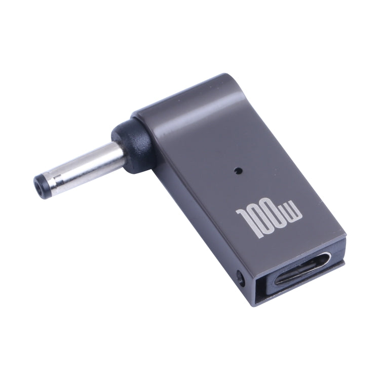 100W Type-C母 轉 DC 3.5x1.35mm公電腦充電轉接頭