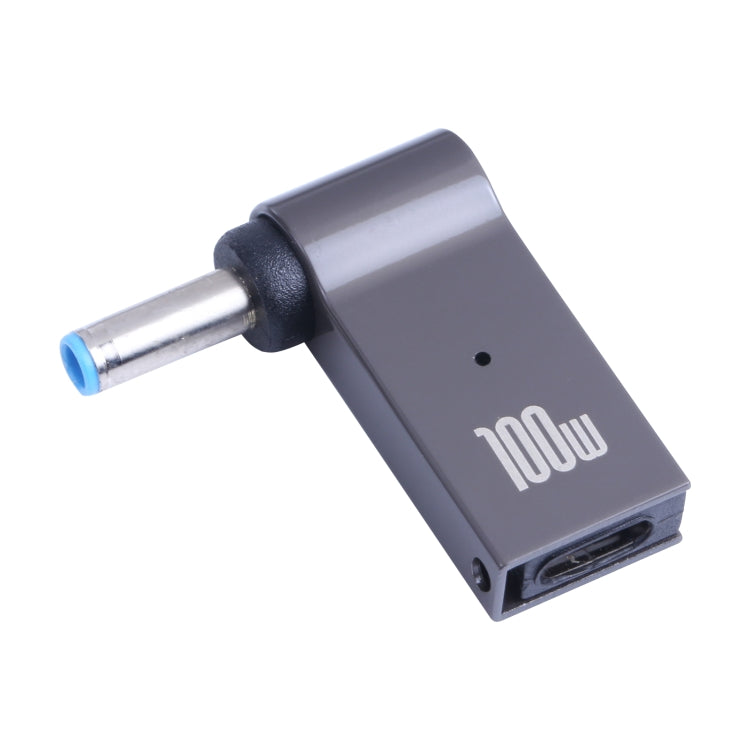 100W Type-C母 轉 DC 4.5x3.0mm公電腦充電轉接頭 適用於HP
