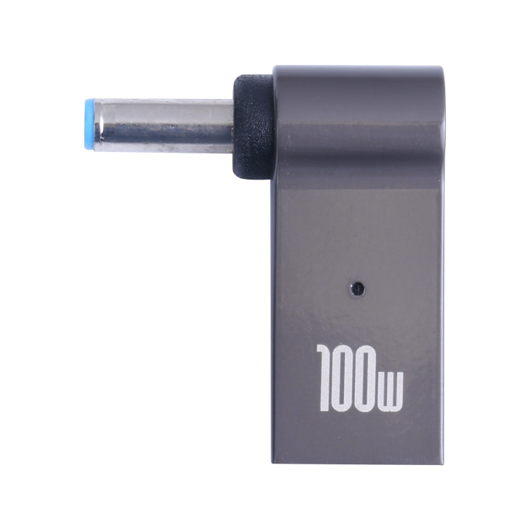 100W Type-C母 轉 DC 4.5x3.0mm公電腦充電轉接頭 適用於HP