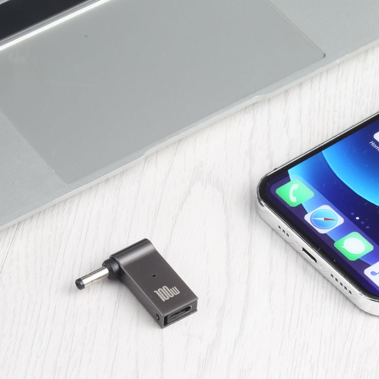 100W Type-C母 轉 DC 4.0x1.7mm公電腦充電轉接頭 適用於Lenovo