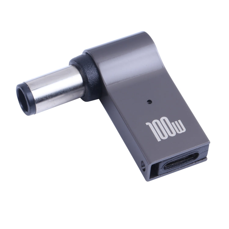 100W Type-C母 轉 DC 7.4x0.6mm公電腦充電轉接頭 適用於Dell