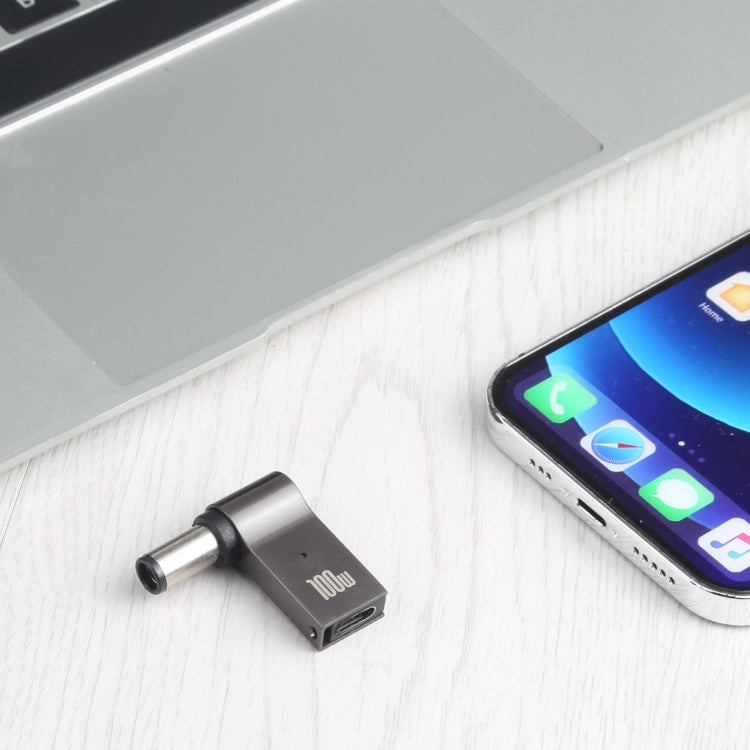 100W Type-C母 轉 DC 7.4x0.6mm公電腦充電轉接頭 適用於Dell