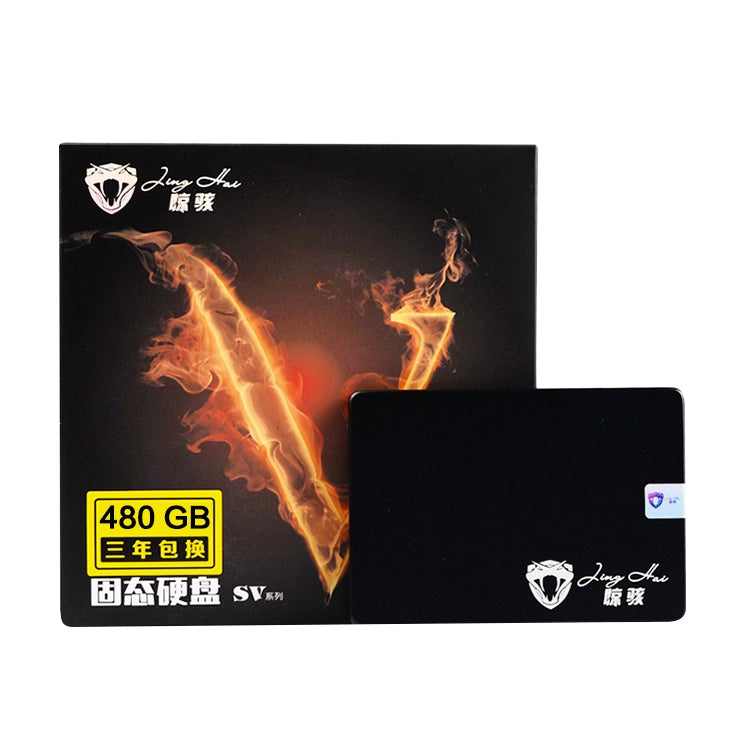 驚駭 SV系列 2.5 inch SATA III 固態硬盤，閃存架構：TLC，容量：480GB