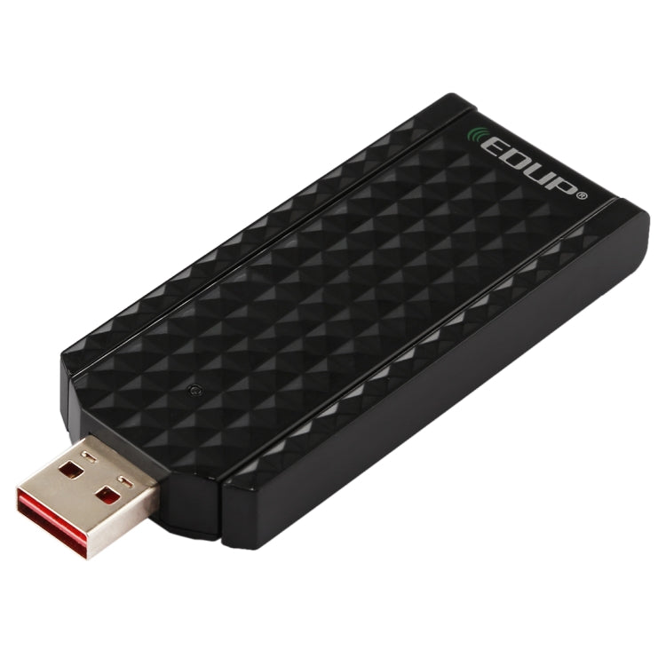 EDUP EP-AC1625 USB 2.0無線適配器 600Mbps 2.4G / 5.8GHz雙頻WiFi網卡帶2根天線
