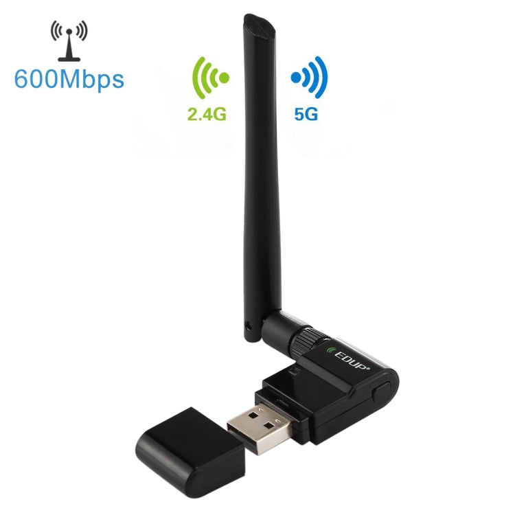 EDUP EP-AC1635 USB雙頻WiFi無線網卡 2dBi天線