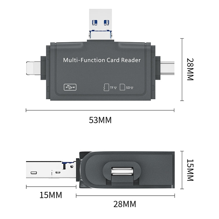 7 In 1 USB 3.0 Card Reader
