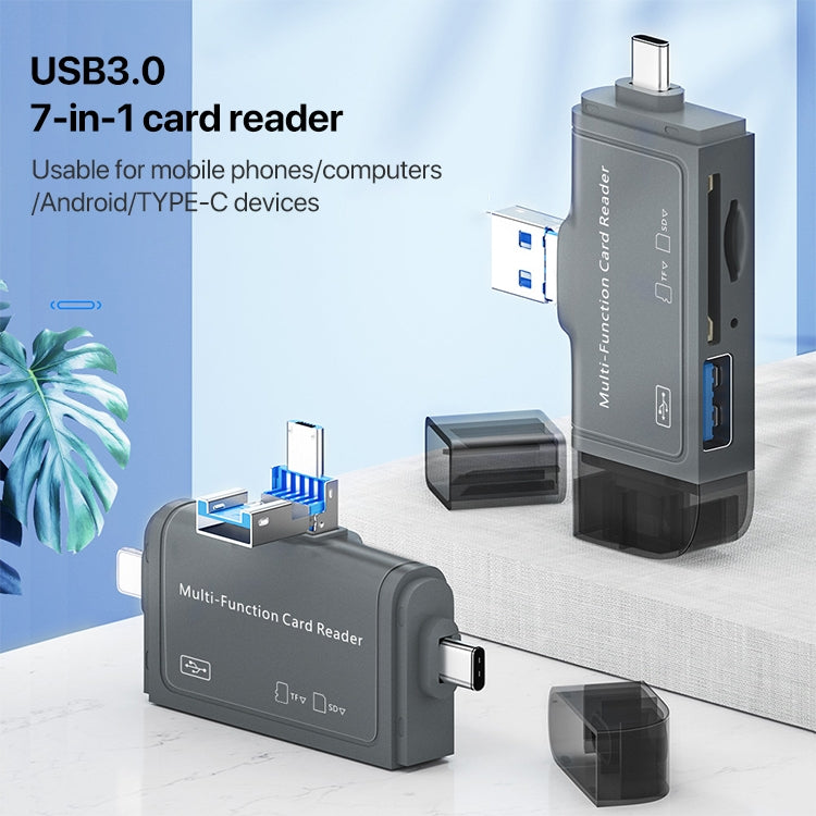 7 In 1 USB 3.0 Card Reader