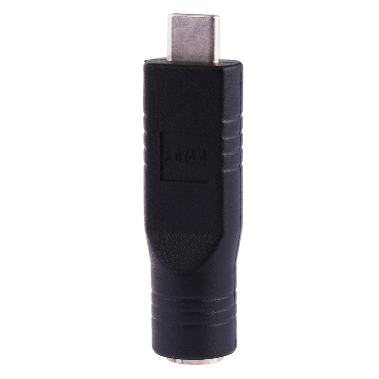 6.0 x 4.4mm母頭轉Type-C公頭 筆記本電腦電源適配轉接頭