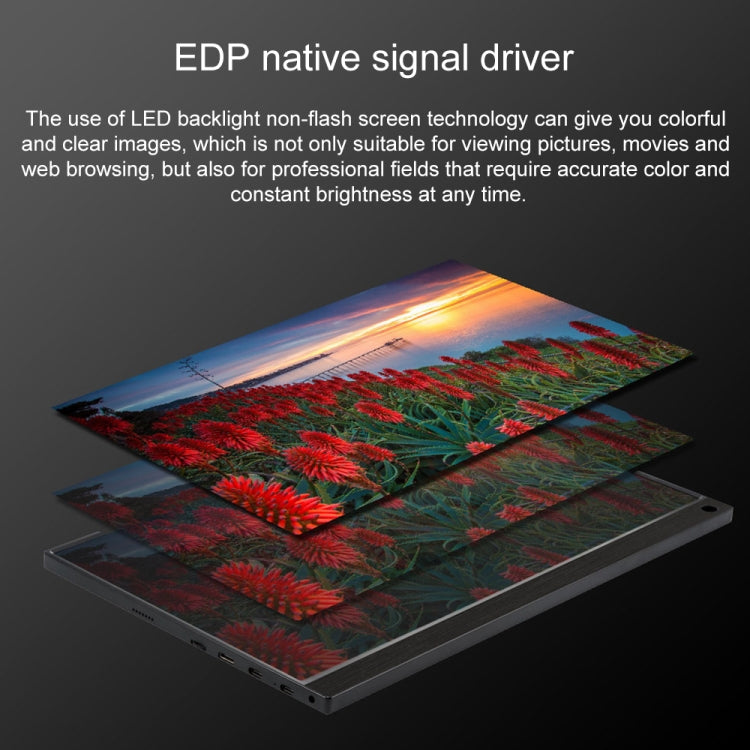 HSD-1560  窄邊  15.6英寸 1080P 178度廣角 高清便攜式显示器