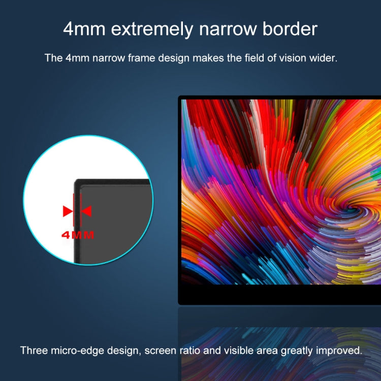 HSD-1560  窄邊  15.6英寸 1080P 178度廣角 高清便攜式显示器