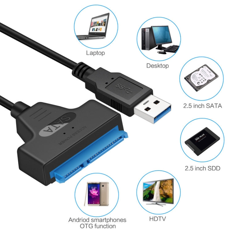 SATA 轉 USB3.0易驅線 2.5寸硬盤轉接線