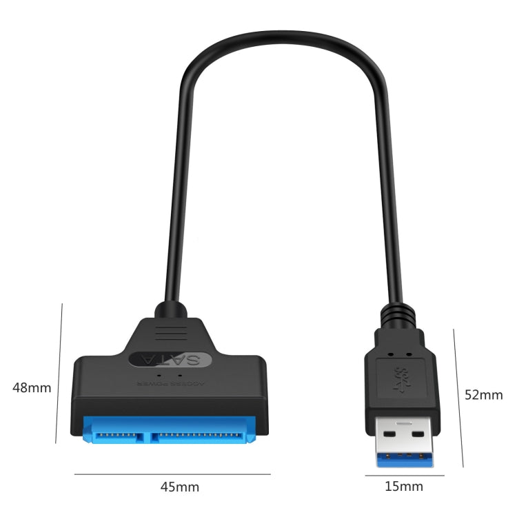 SATA 轉 USB3.0易驅線 2.5寸硬盤轉接線