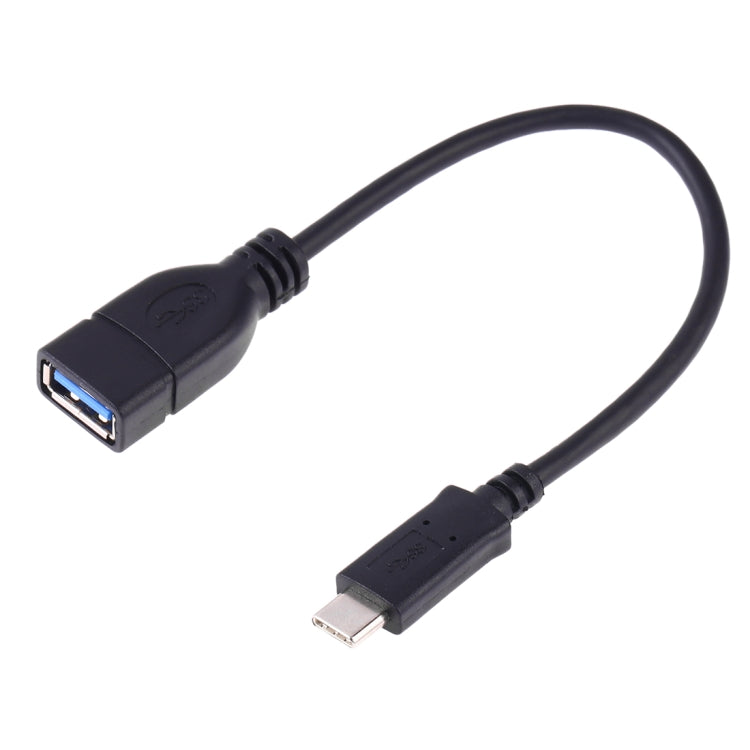 USB-C 3.1 / Type-C 公頭 轉 USB 3.0 母頭 OTG適配線，長度：20厘米