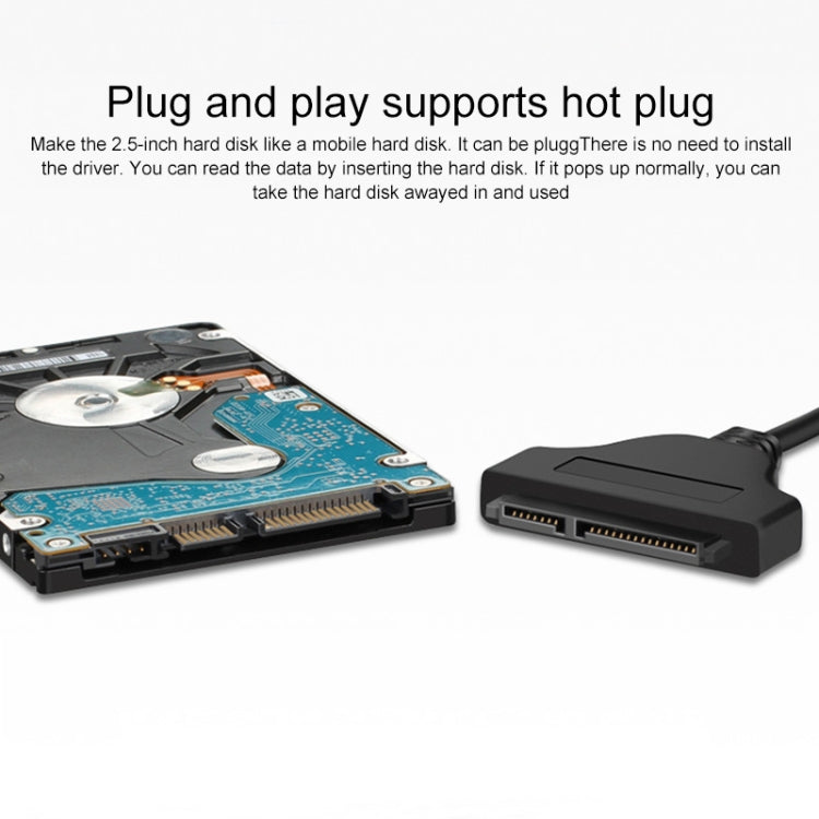 1236 USB3.0轉SATA 6G易驅數據線 線長：15厘米