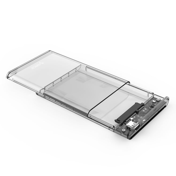 ORICO 2139C3-G2 SATA 2.5 inch USB3.1 Gen2 Type-C接口透明外置机械硬盤盒，支持存儲容量：4TB
