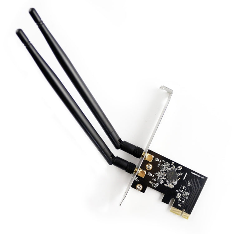 EDUP EP-9607 PCI-E 1200M 雙天線無線網卡帶2根外置天線
