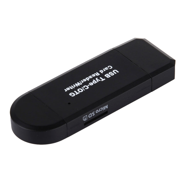 USB 3.1 Type-c 轉 USB + micro USB + SD / TF讀卡器 適配器 3合一