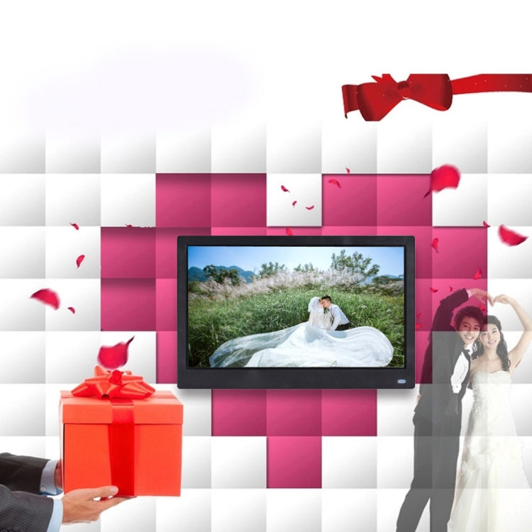 12.5 英寸FHD LED显示多媒體數碼相框, 帶遙控 MSTAR V56 方案