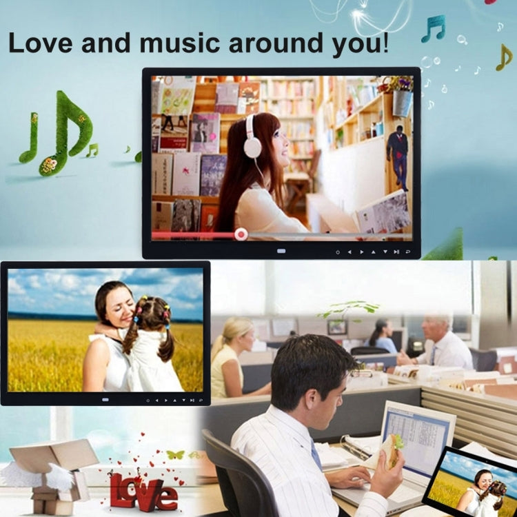 13.0 英寸 LED显示多媒體數碼相框, 帶遙控 全志方案