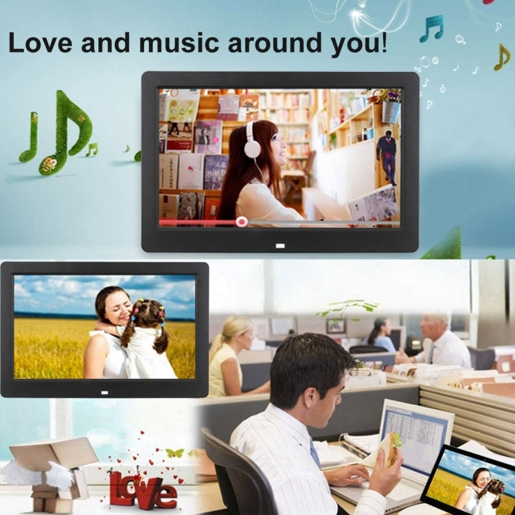 13 inch LED显示數碼相框帶支架和遙控器，全志 F16方案，支持SD / MS / MMC卡和USB接口