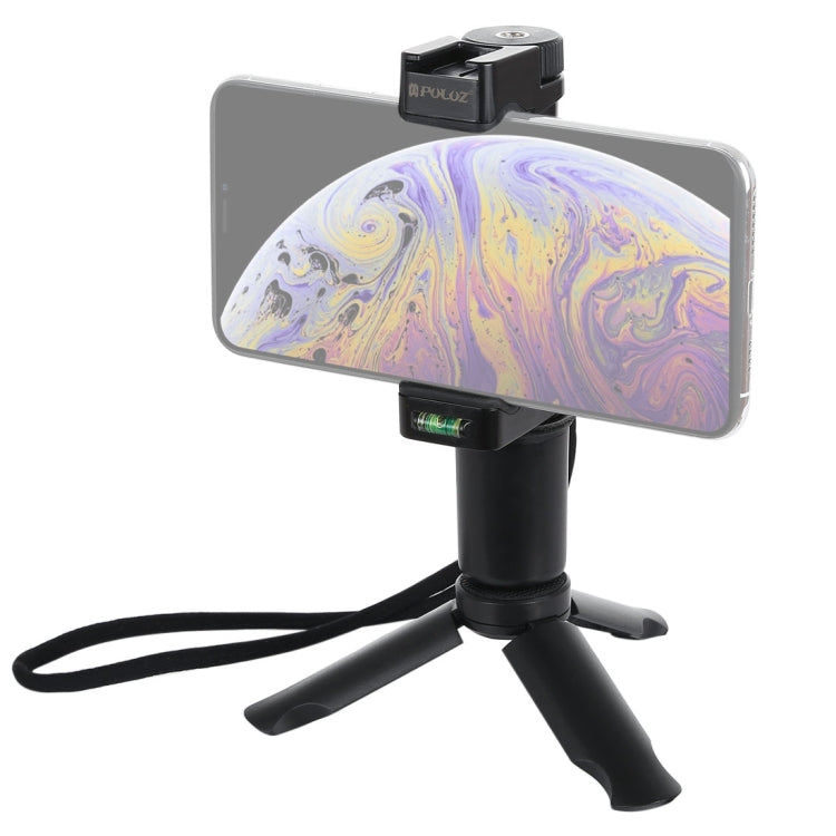 PULUZ PU372+PU366塑料摺疊三腳架+ABS手持攝像穩定器