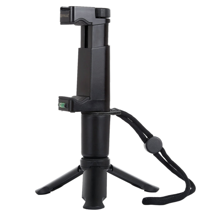 PULUZ PU372+PU366塑料摺疊三腳架+ABS手持攝像穩定器