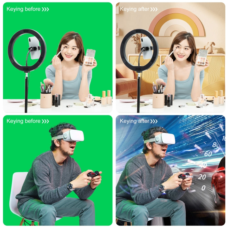 PULUZ 2x2m 背景架 橫杆攝影燈架拍照背景布攝影架 帶三張滌綸布背景