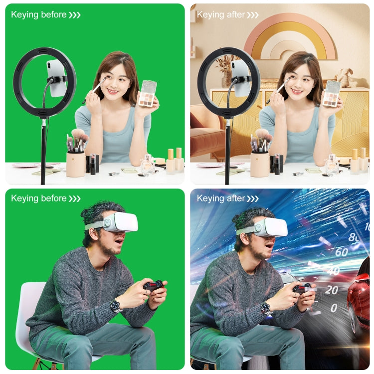 PULUZ 2.9x2m 背景架 橫杆攝影燈架拍照背景布攝影架 帶三張無紡布背景