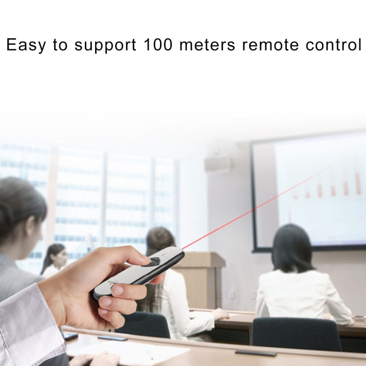 ASiNG A800 經典款 2.4GHz 激光翻頁筆無線遙控器 USB充電 遙控距離：100米