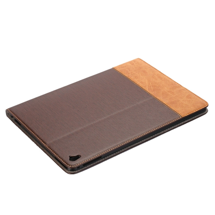 適用於iPad Pro 9.7英寸  十字紋配皮左右開皮套 帶支架&卡槽&錢包