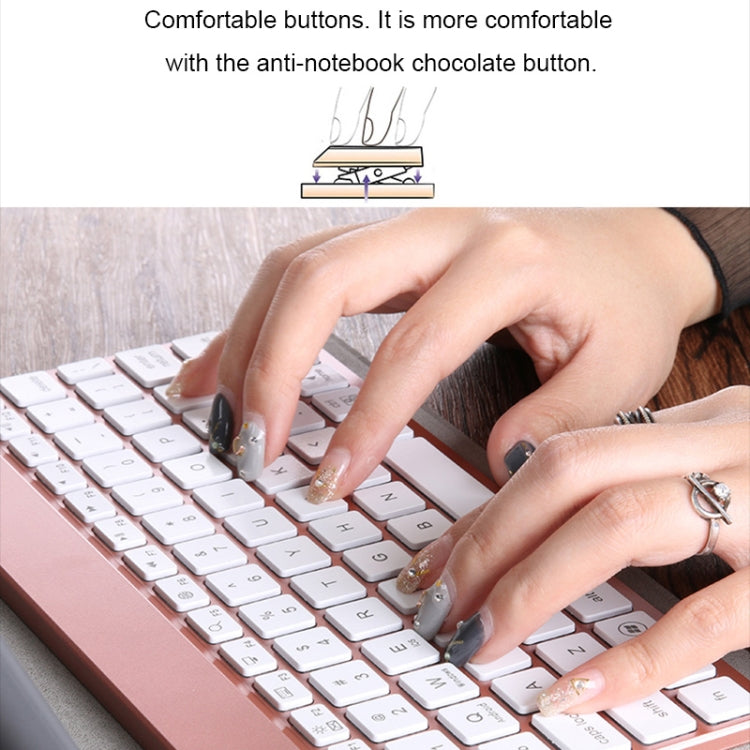 508A 可分離式藍牙平板鍵盤皮套 帶支架&七彩背光 適用於iPad Pro 9.7 inch, iPad Air, iPad Air 2, iPad 9.7 inch , iPad 9.7 inch