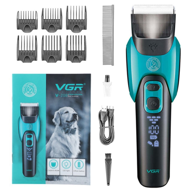 VGR V-208 專業寵物毛髮電動修剪器