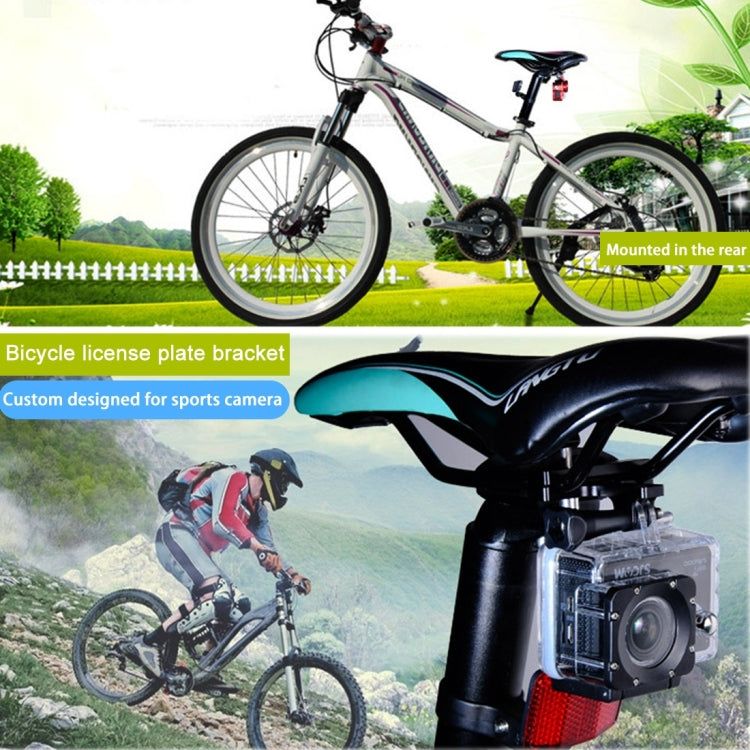 PULUZ Aluminium Alloy Bike Seat Cushion Mount for for GoPro, Insta360, DJI and Other Action Cameras