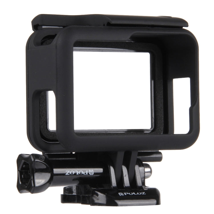 PULUZ 適用於GoPro HERO /7 Black /6 /5 ABS塑膠保護殼 狗籠 帶底座和長螺絲