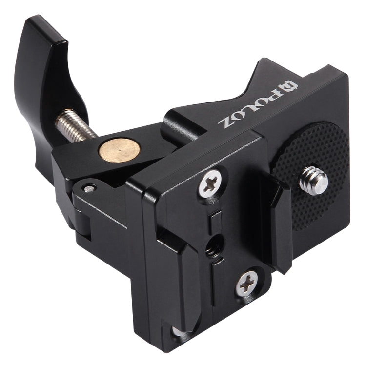 PULUZ Aluminium Alloy Mount Universal Fixing Clamp for GoPro, Insta360, DJI and Other Action Cameras