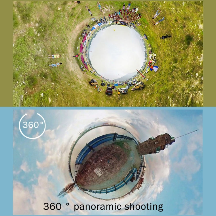 PULUZ 裝8個 GoPro HERO7 /6 /5相機金屬狗籠  全景支架 航拍  360度全景雲台