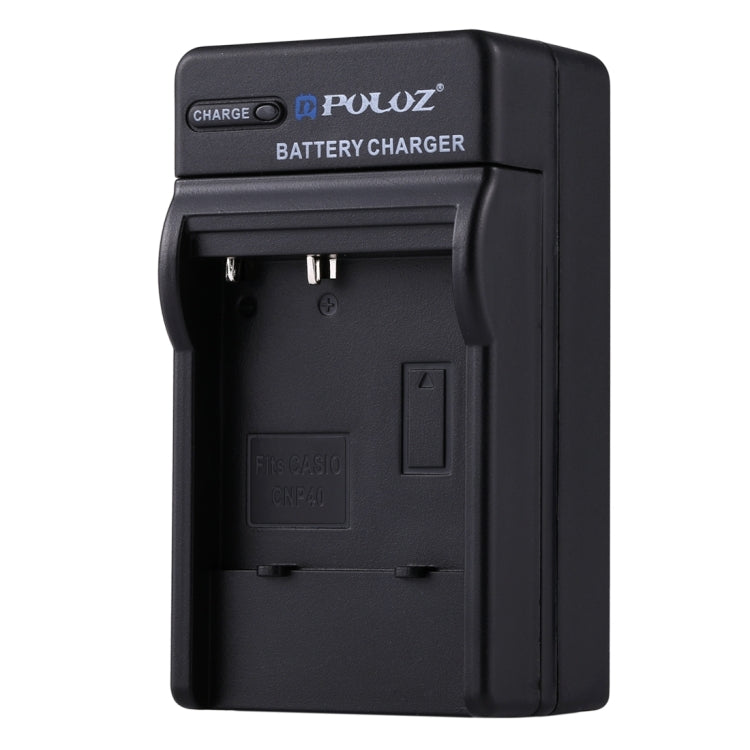 PULUZ  卡西歐CNP40 電池充電器帶歐規線