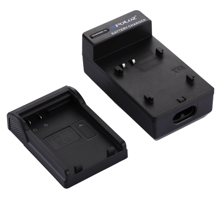 PULUZ 尼康EN-EL14相機電池充電器 帶車充