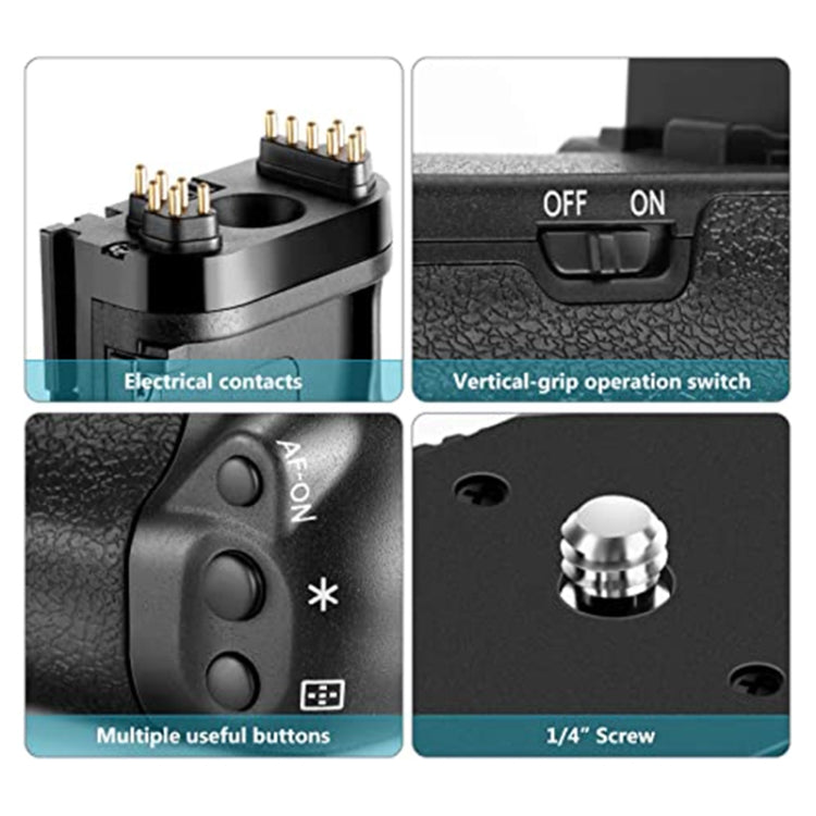 PULUZ 電池手柄 適用於佳能EOS 6D Mark II