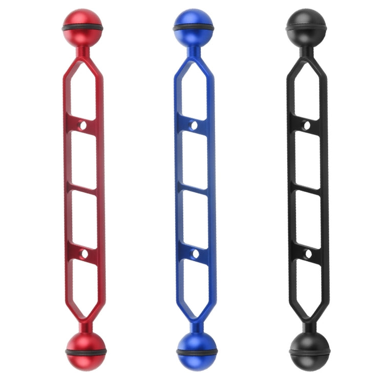 PULUZ CNC鋁合金超輕潜水補光燈臂 球頭燈臂 9英寸 球頭尺寸：25mm直徑