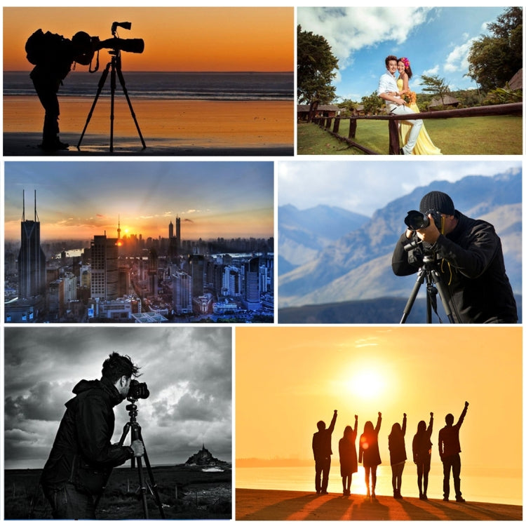 PULUZ  相機三腳架 帶雲台 高度調節42-130cm