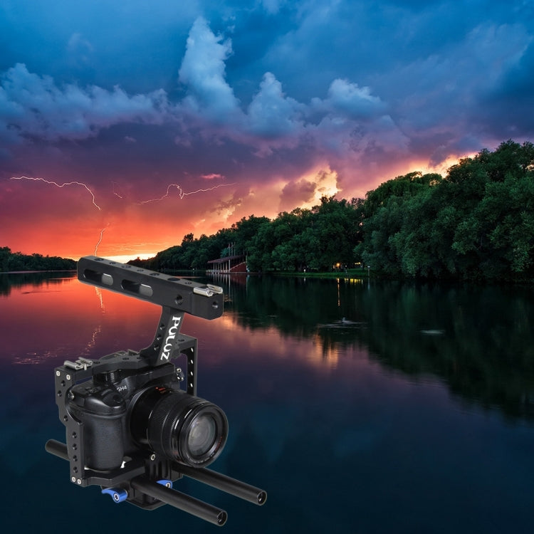 PULUZ  適用於索尼A7系列， 松下 Lumix DMC-GH4 兔籠 相機手持穩定器