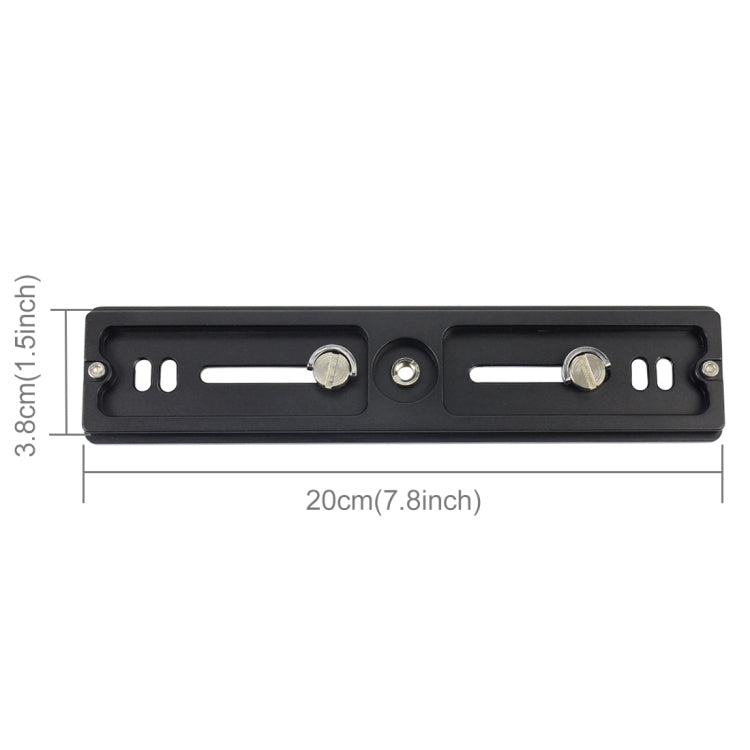 適用於B3 / J2 / J3球形雲台通用PU200快裝板雲台板單反相機三腳架固定座