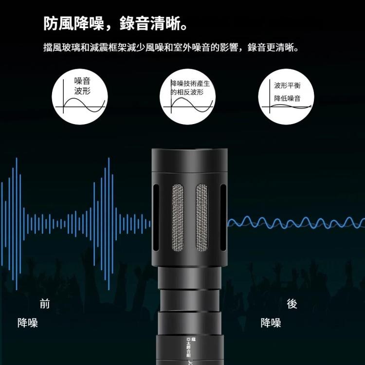 PULUZ  專業採訪麥克風 微電影拍攝麥克風