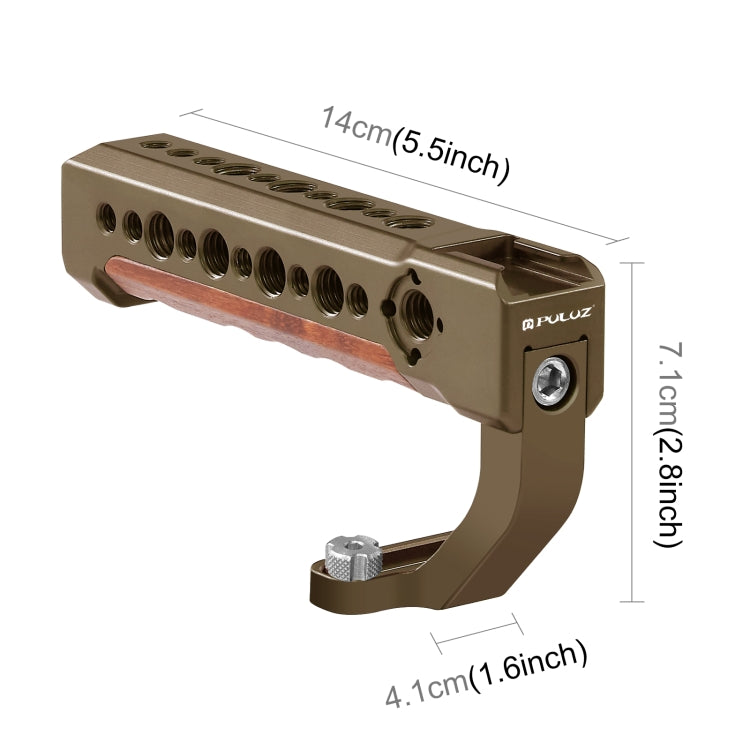 PULUZ 微單攝影相機上提手柄帶木提手