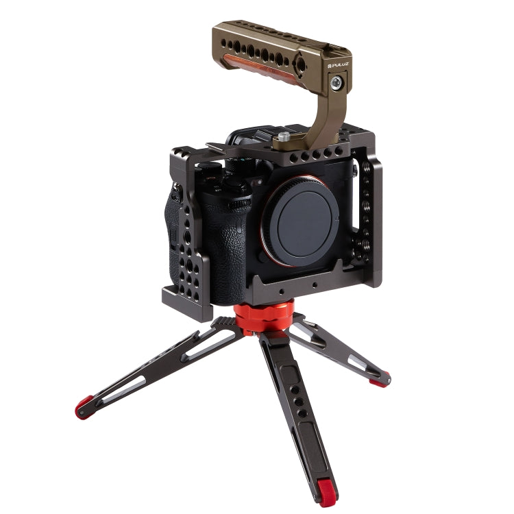 PULUZ 微單攝影相機上提手柄帶木提手