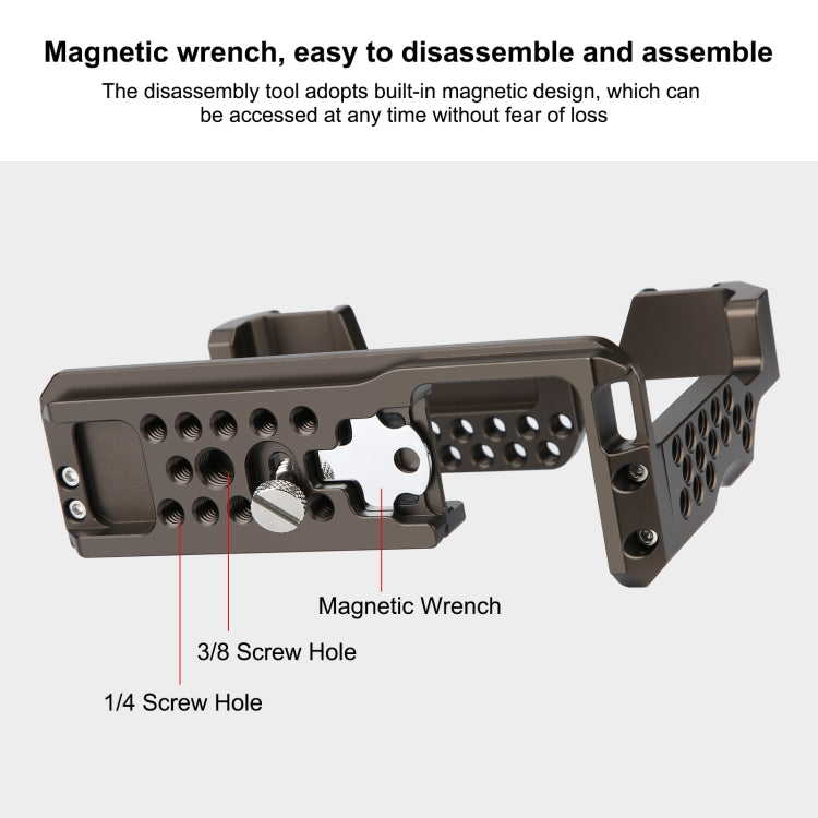 PULUZ  適用於索尼A7M3二代兔籠 只有框 不含頂部提手和側面手柄