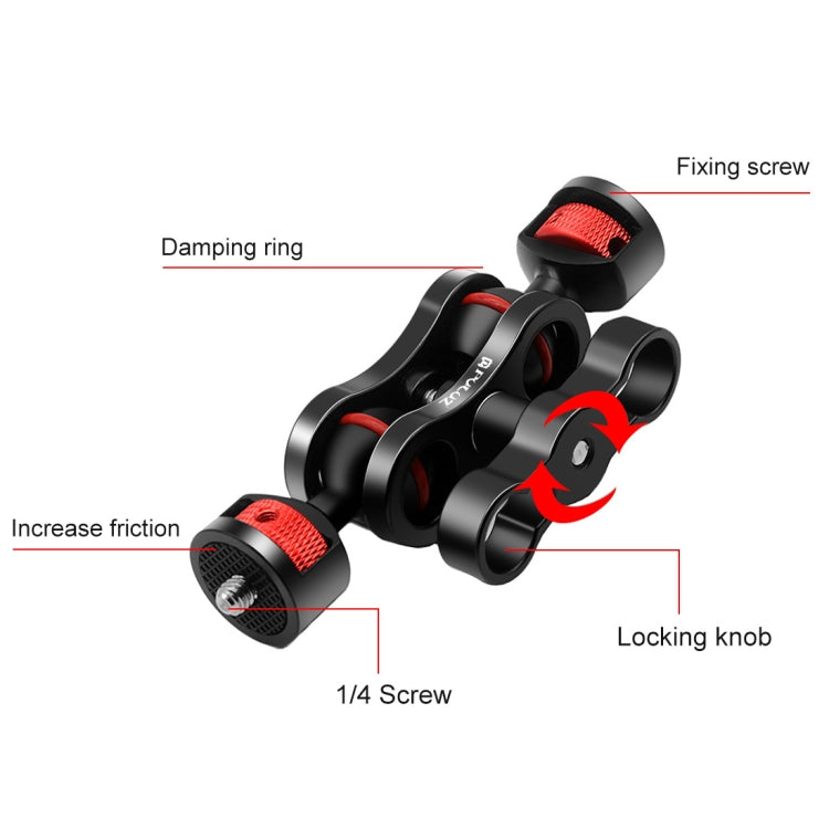 PULUZ魔術手支架小怪手萬向魔術手臂監視器支架