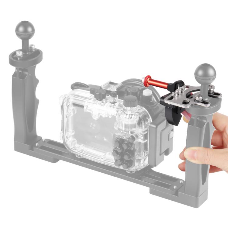 PULUZ 快門延長桿 潜水相機支架適用