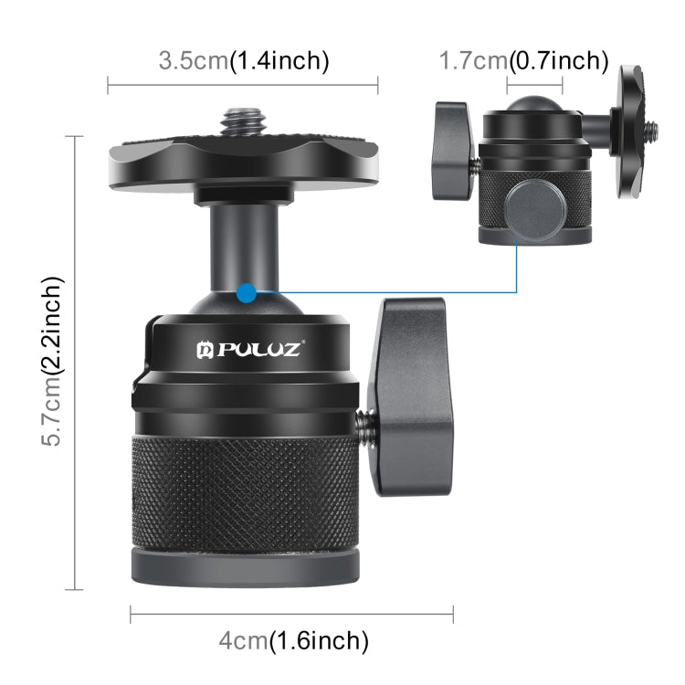 PULUZ  360全景球型小雲台